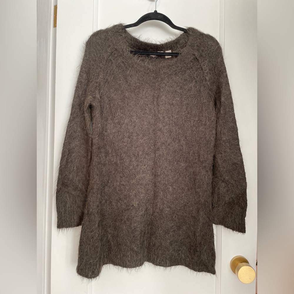 Inhabit, Grey Alpaca and Mole Hair Sweater